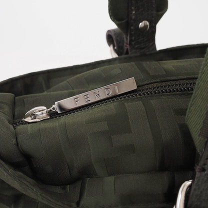 Fendi Brown Canvas Zucca