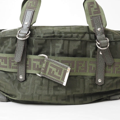 Fendi Brown Canvas Zucca