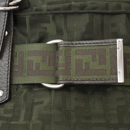 Fendi Brown Canvas Zucca