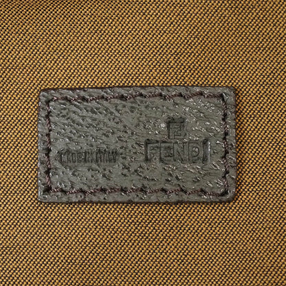 Fendi Brown Canvas Zucca