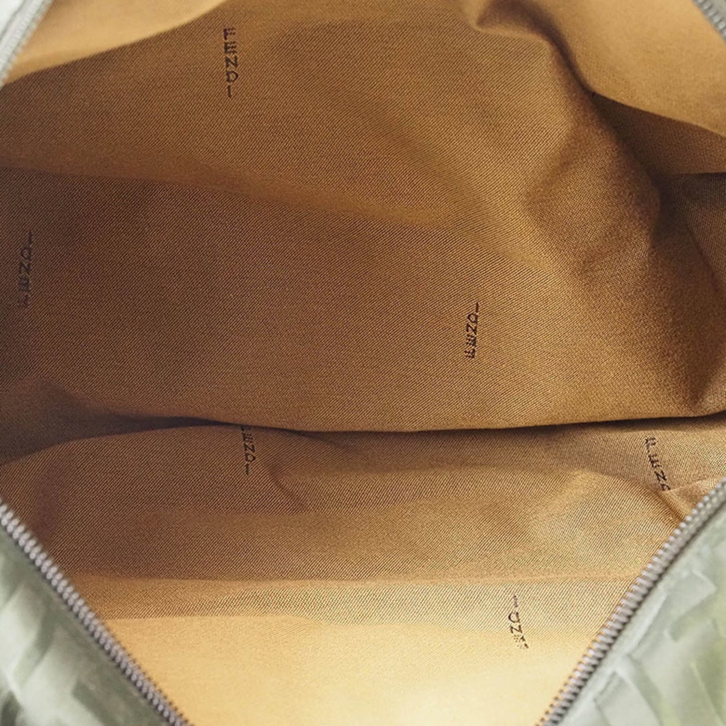 Fendi Brown Canvas Zucca