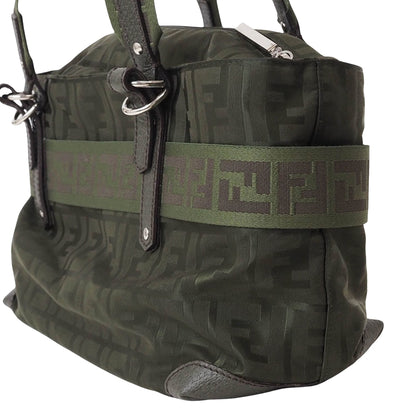 Fendi Brown Canvas Zucca