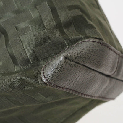 Fendi Brown Canvas Zucca