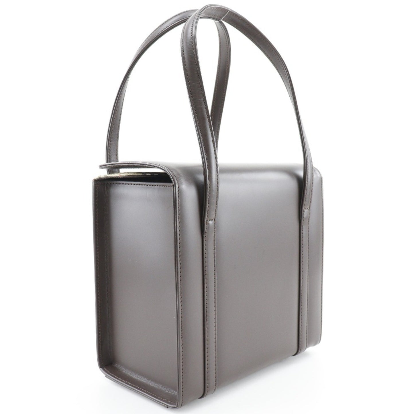 Burberry Brown Pony-style Calfskin Handbag