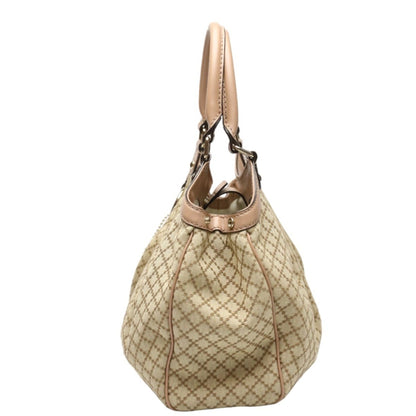 Gucci Brown Canvas Diamante