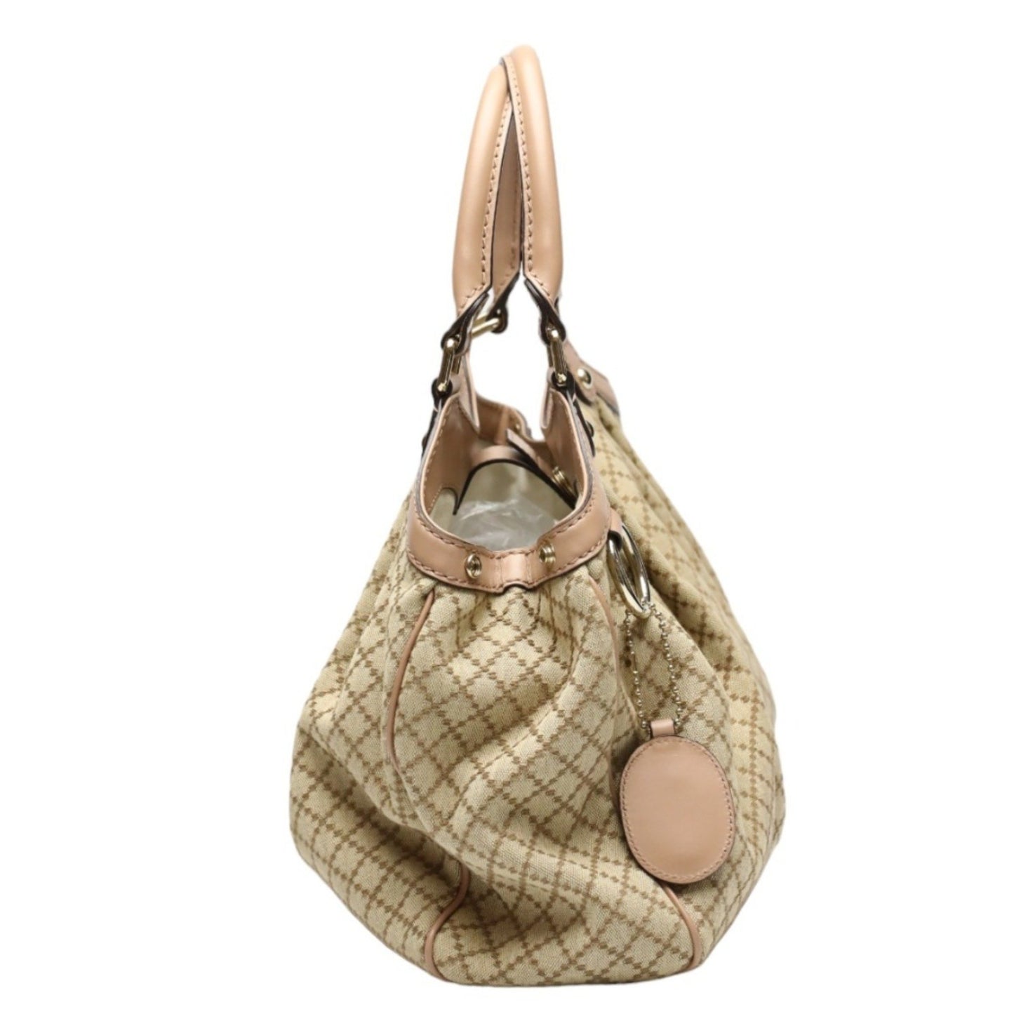 Gucci Brown Canvas Diamante