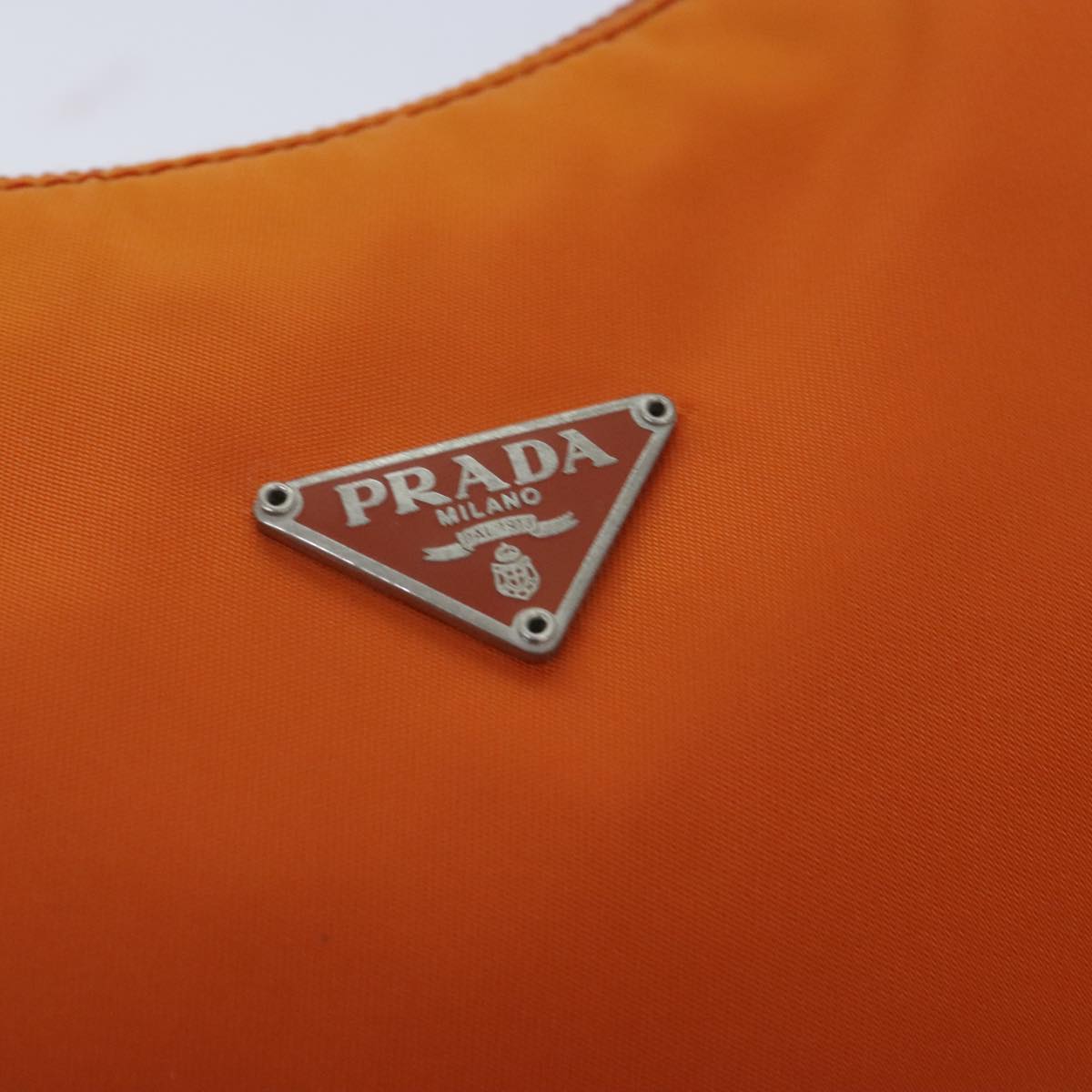 Prada Orange Synthetic Tessuto