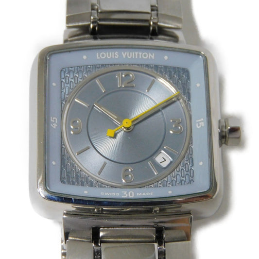 Louis Vuitton Blue Steel Tambour