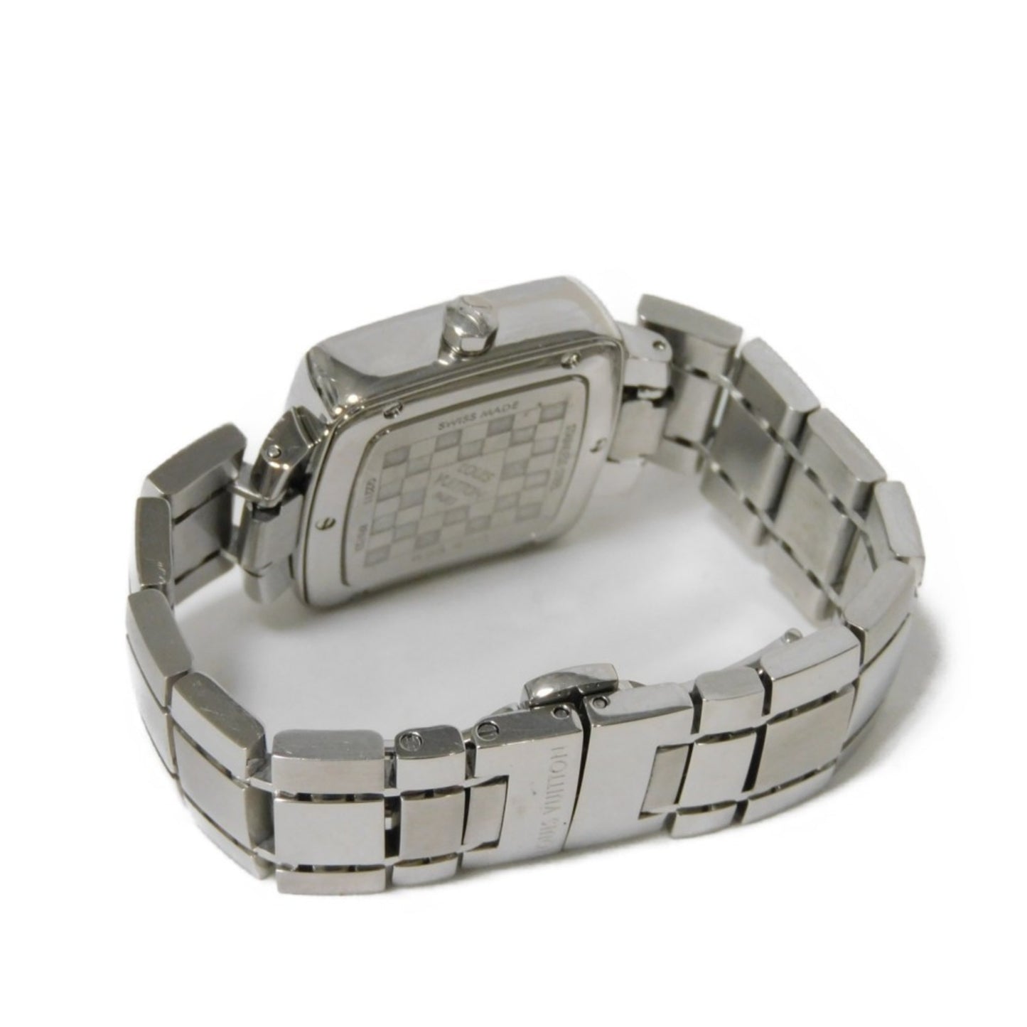 Louis Vuitton Blue Steel Tambour