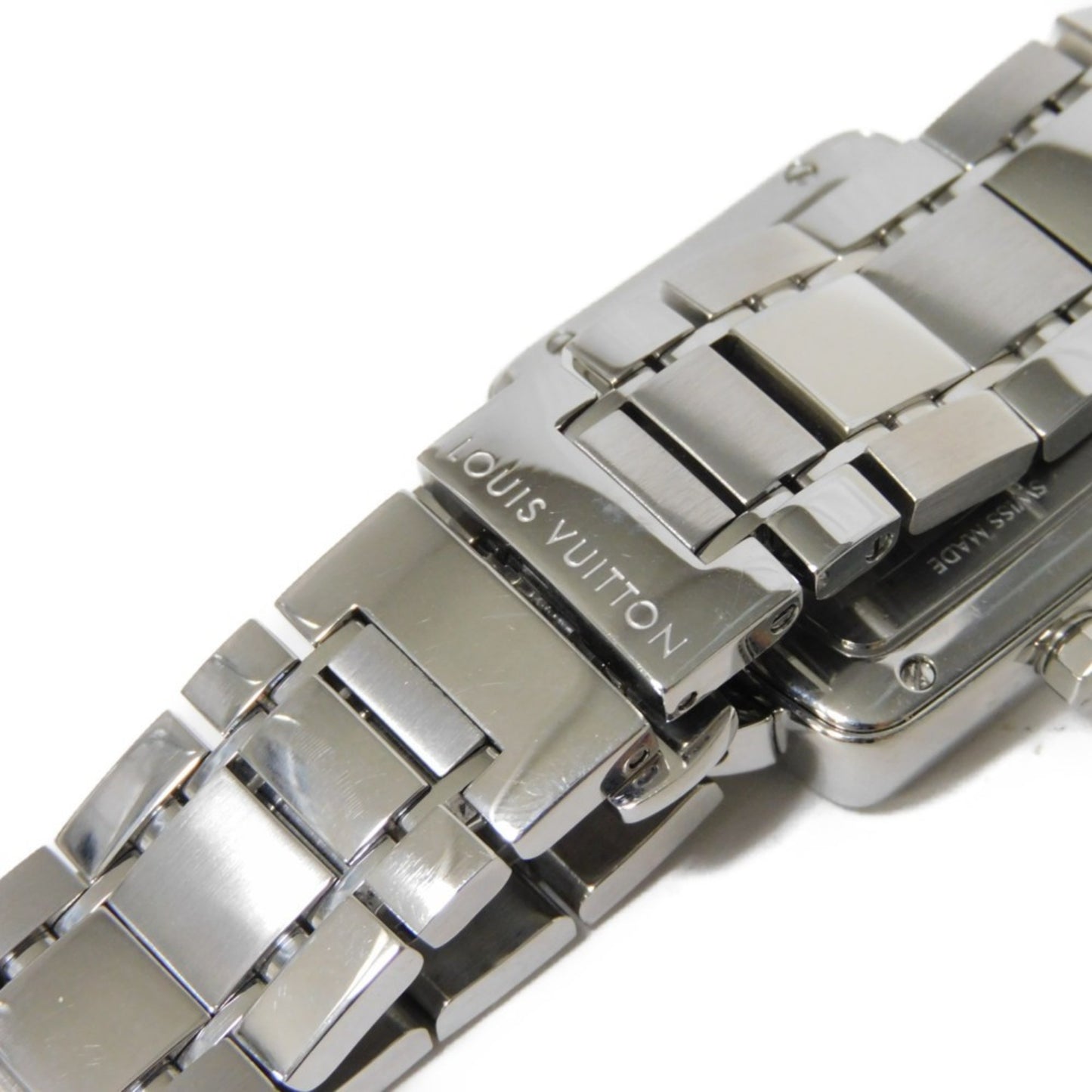Louis Vuitton Blue Steel Tambour