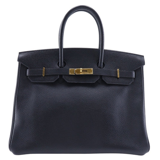 Hermès Black Leather Birkin 35