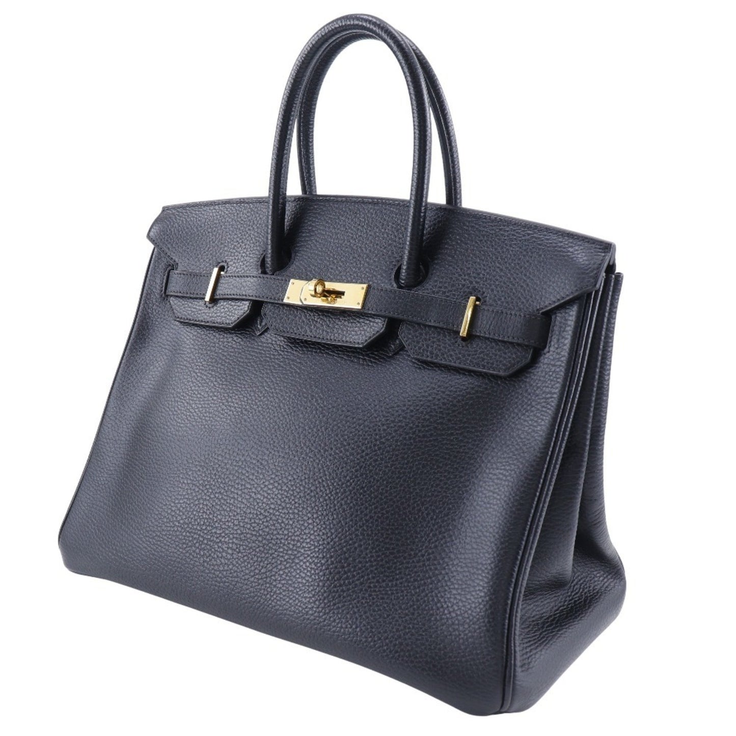 Hermès Black Leather Birkin 35