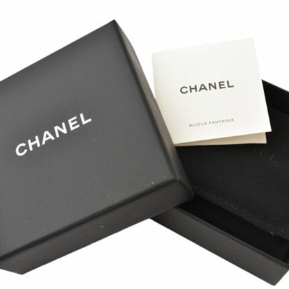 Chanel Gold Gold Plated Logo Cc