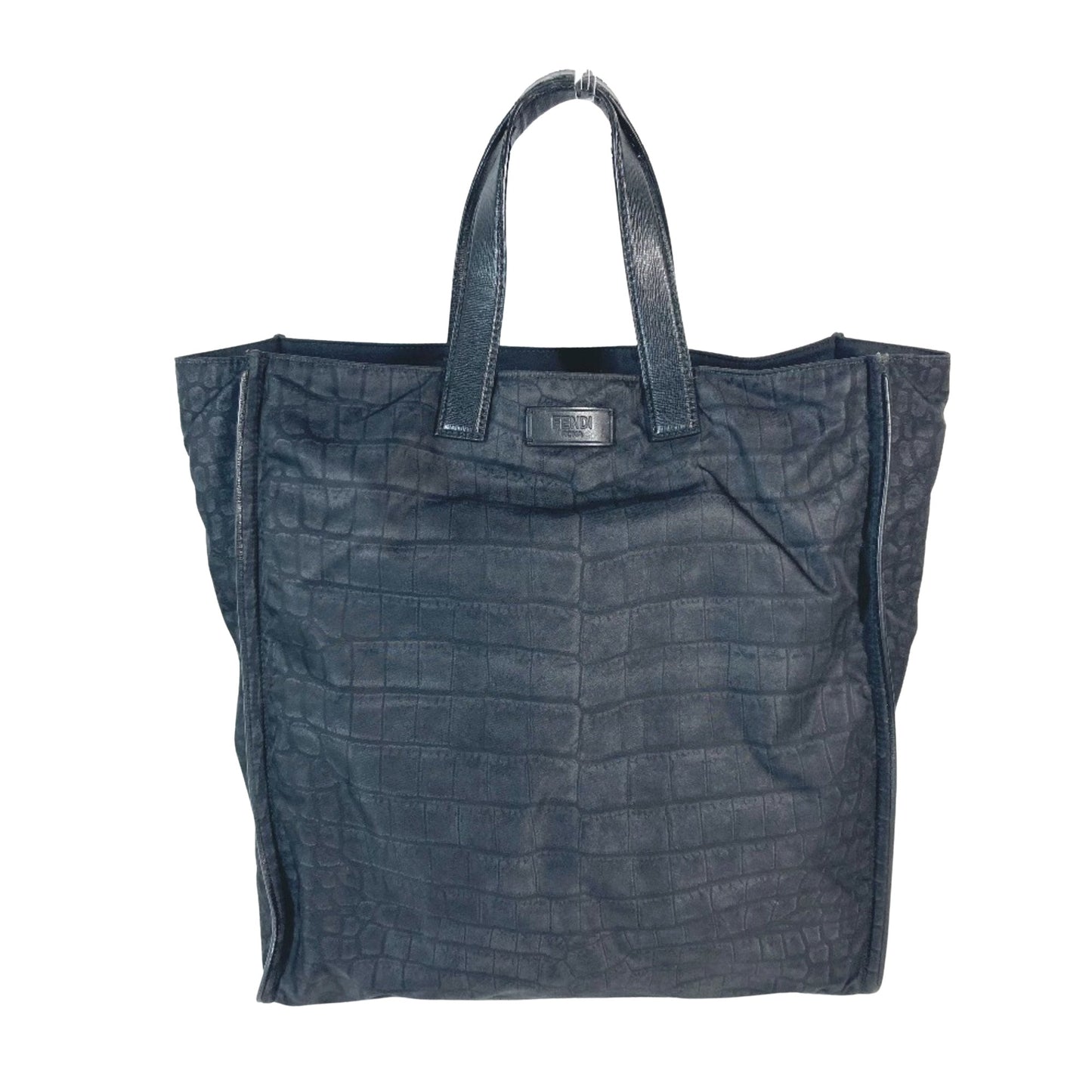 Fendi Black Synthetic Tote