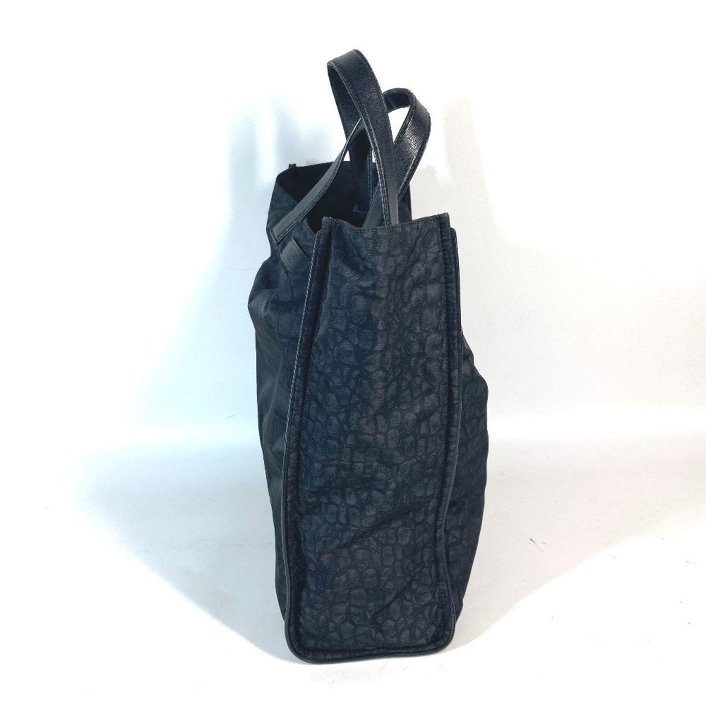 Fendi Black Synthetic Tote