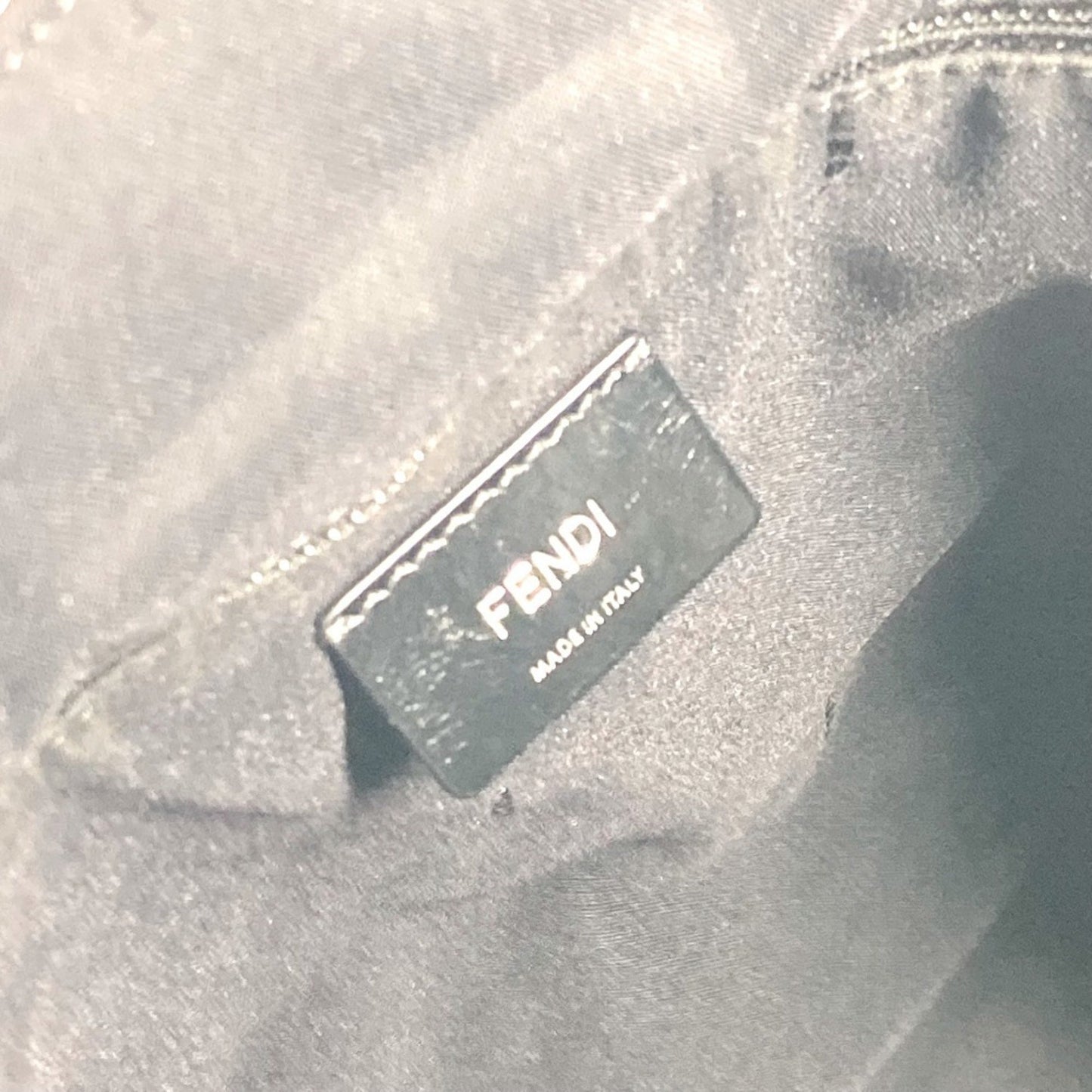 Fendi Black Synthetic Tote