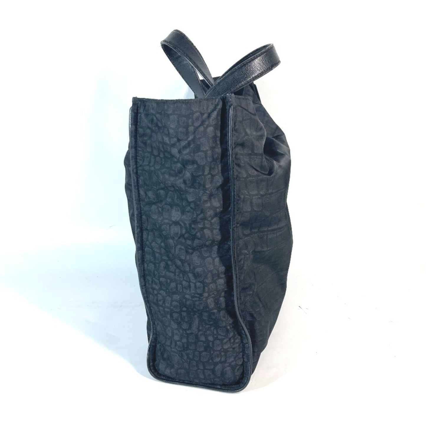 Fendi Black Synthetic Tote