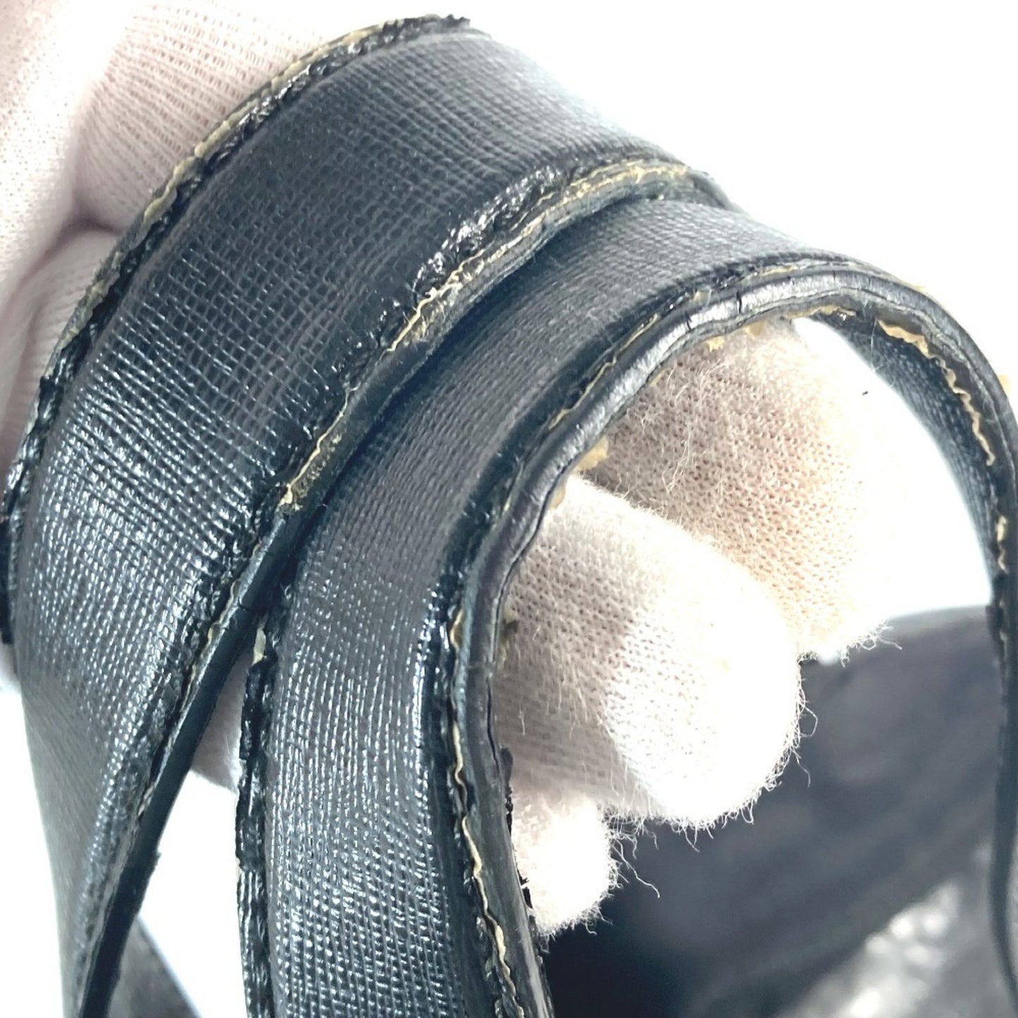 Fendi Black Synthetic Tote