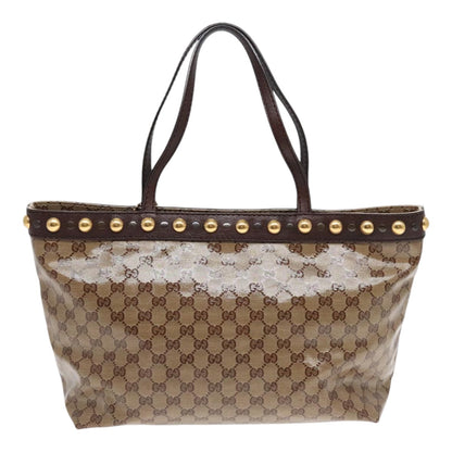 Gucci Brown Canvas Babouska