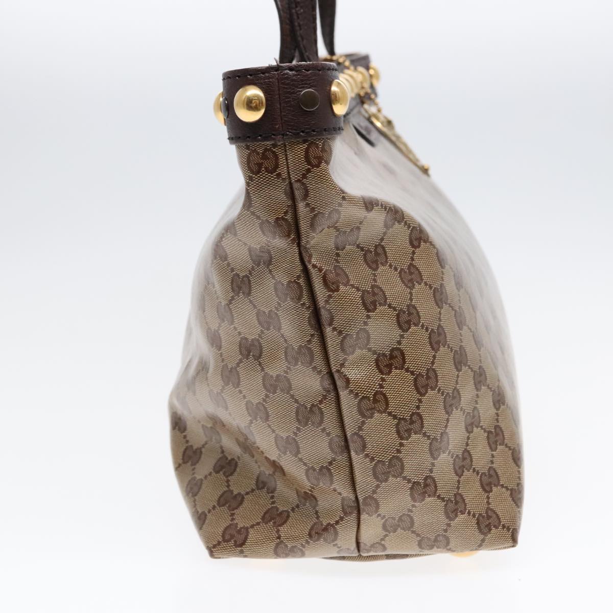 Gucci Brown Canvas Babouska