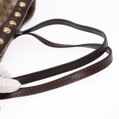 Gucci Brown Canvas Babouska