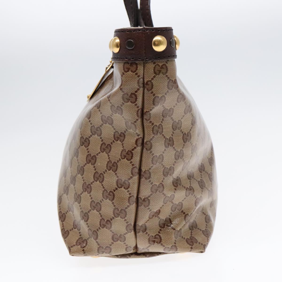 Gucci Brown Canvas Babouska