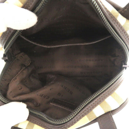Burberry Brown Canvas Nova Check