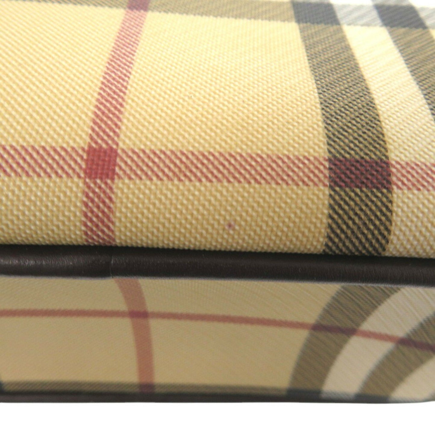 Burberry Brown Canvas Nova Check