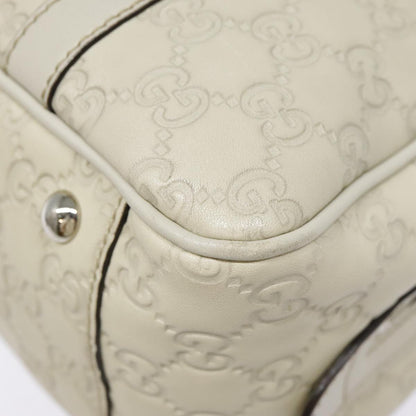 Gucci White Leather Vintage
