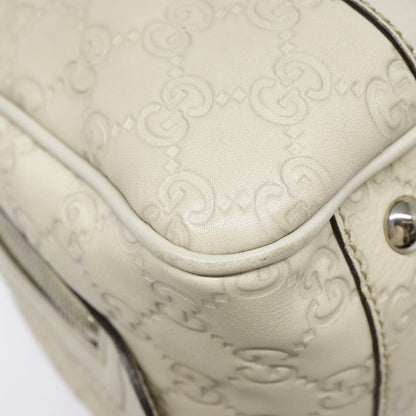 Gucci White Leather Vintage
