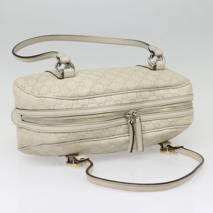 Gucci White Leather Vintage