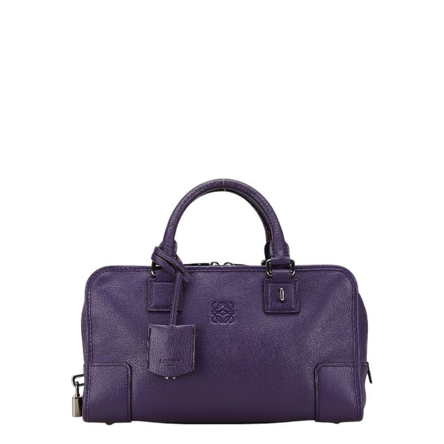 Loewe Purple Leather Amazona