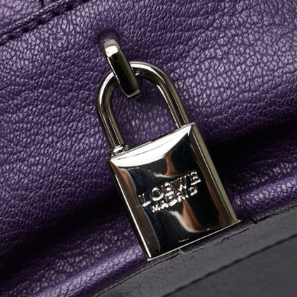 Loewe Purple Leather Amazona