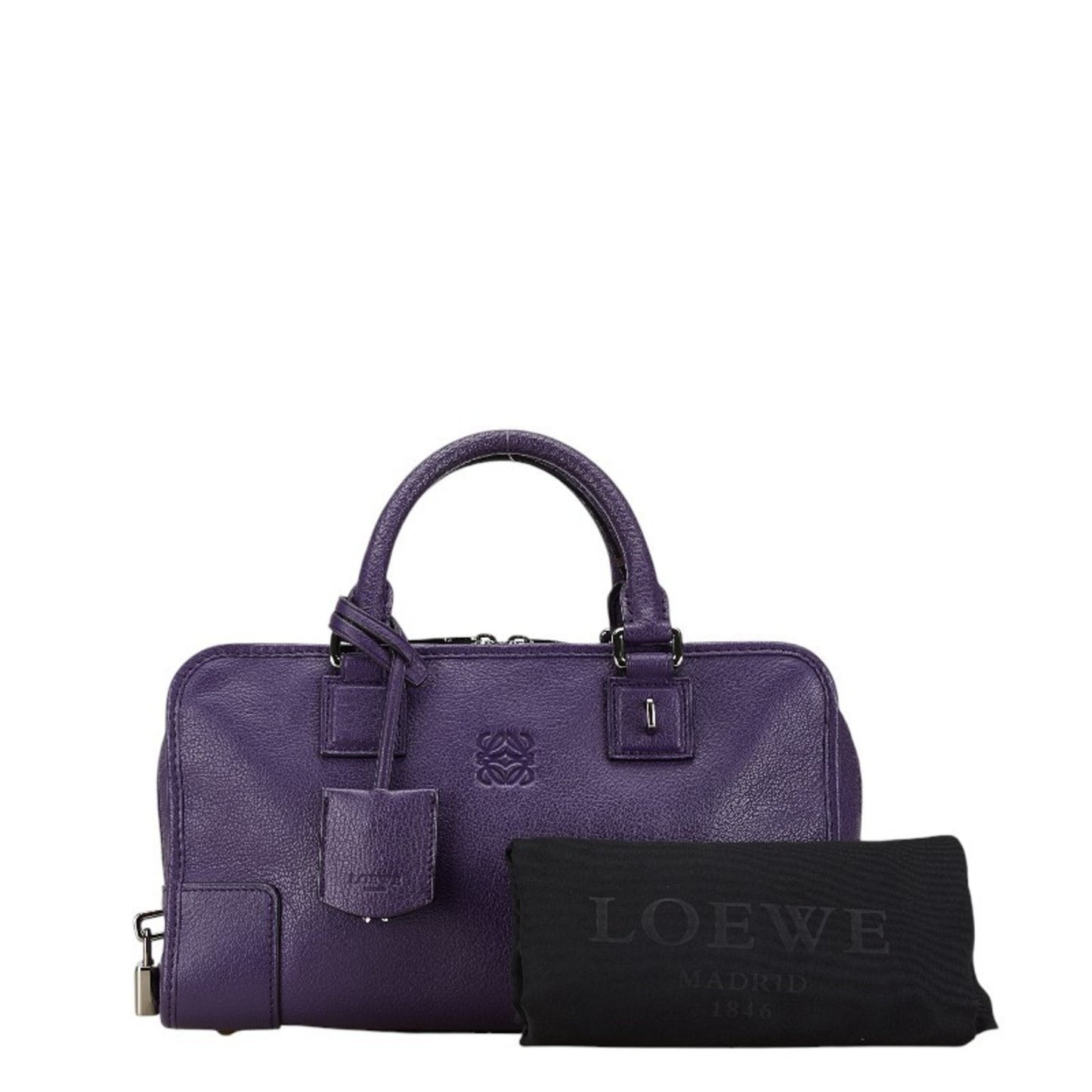 Loewe Purple Leather Amazona