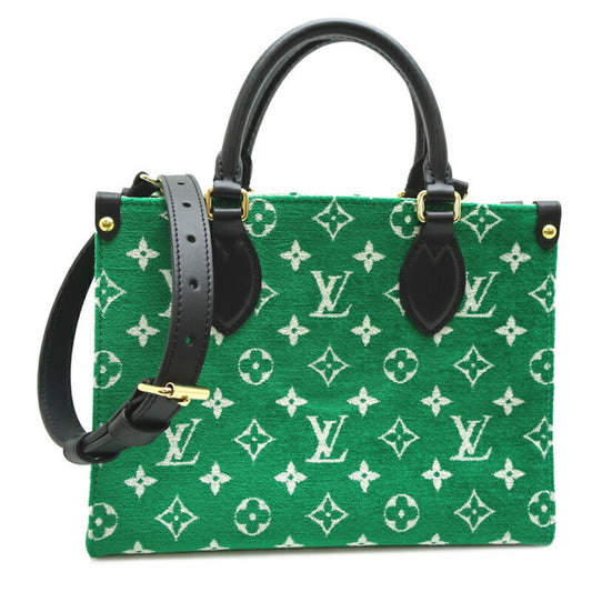 Louis Vuitton Green Velvet On The Go
