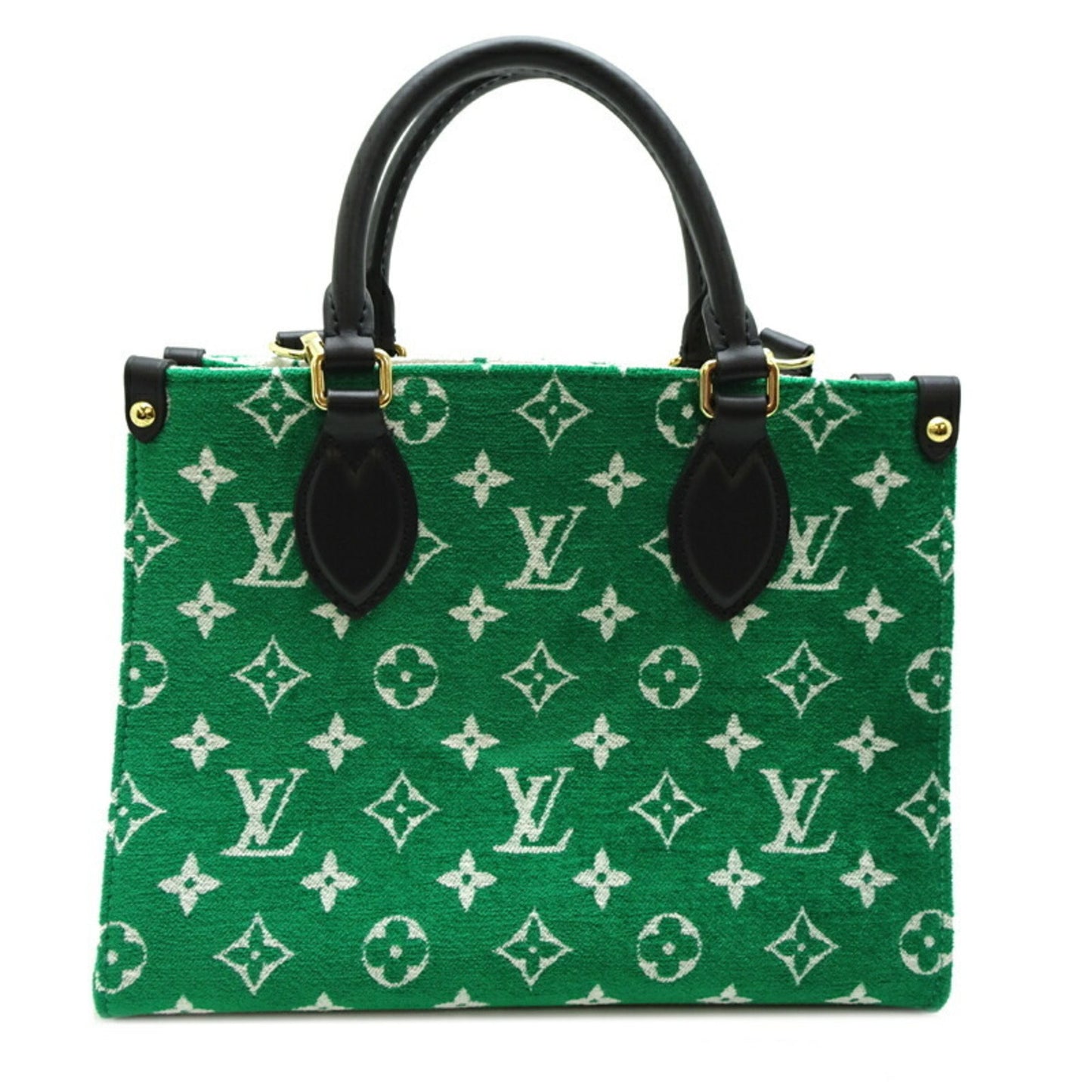 Louis Vuitton Green Velvet On The Go