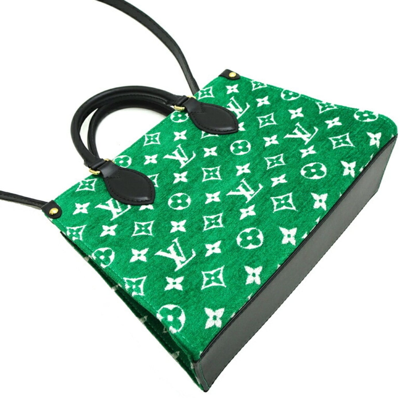 Louis Vuitton Green Velvet On The Go
