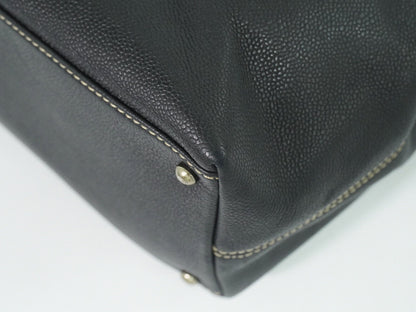 Chanel Black Leather Cc
