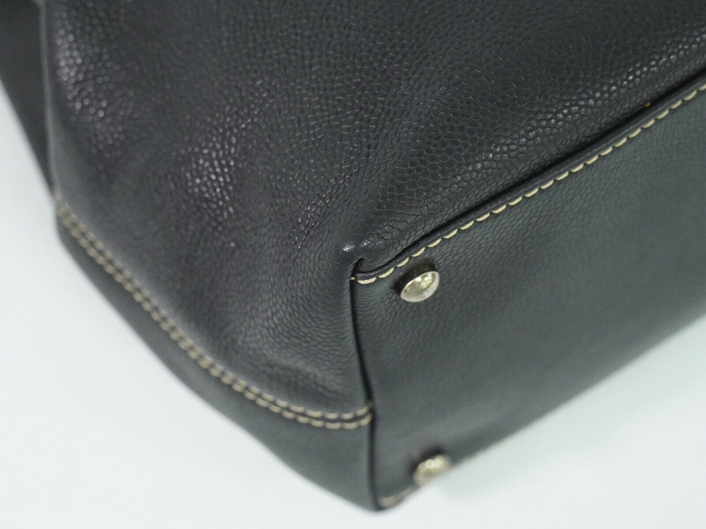 Chanel Black Leather Cc