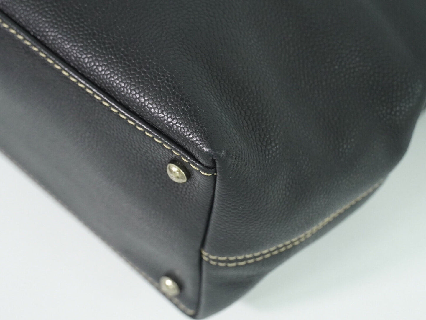 Chanel Black Leather Cc