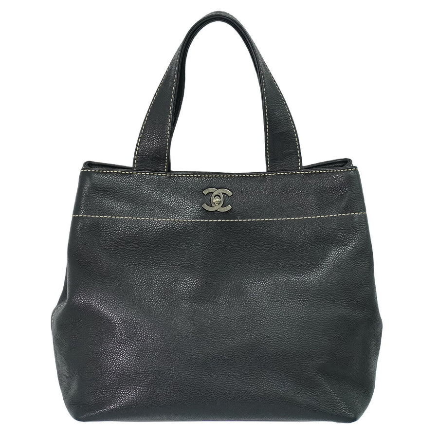 Chanel Black Leather Cc