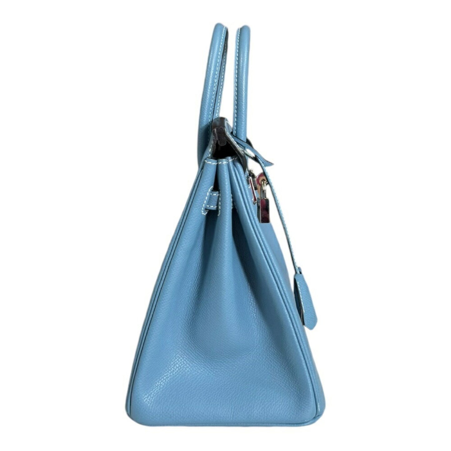 Hermès Blue Leather Birkin 25
