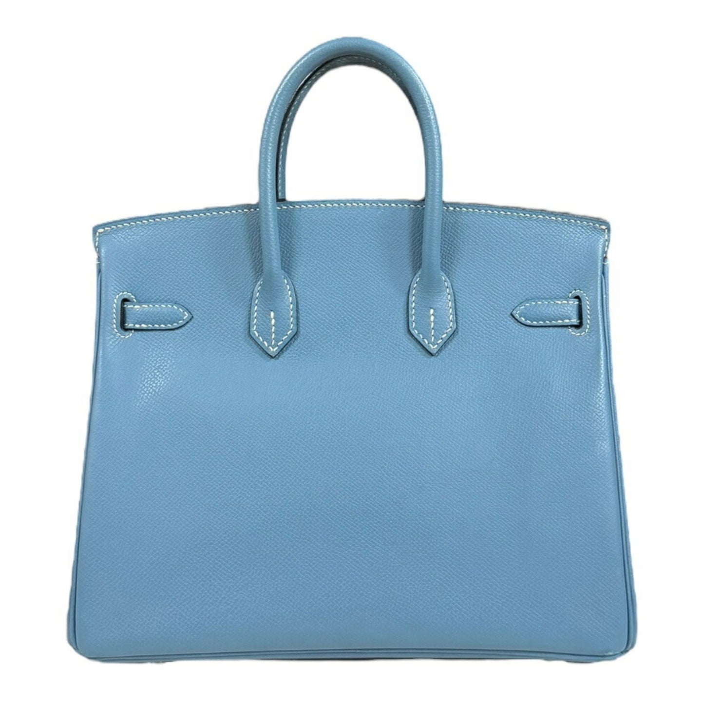 Hermès Blue Leather Birkin 25