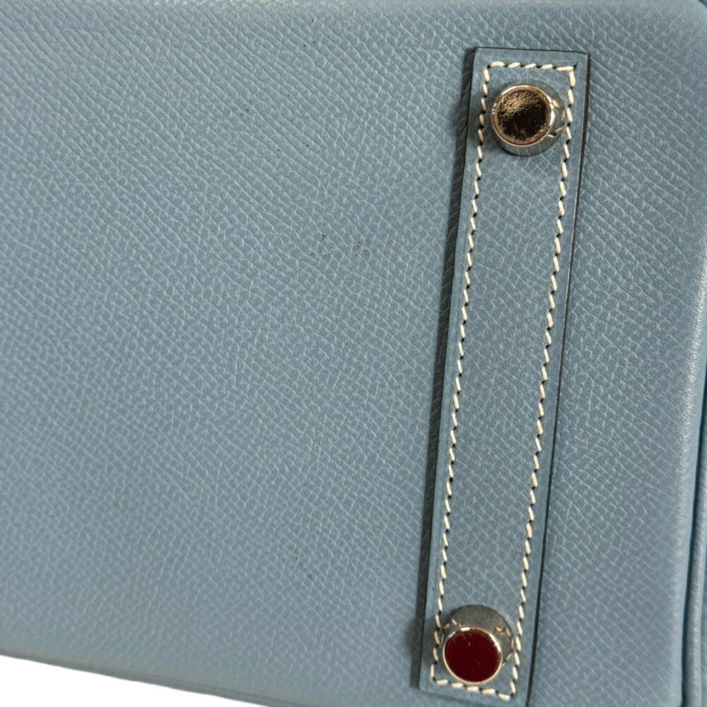 Hermès Blue Leather Birkin 25