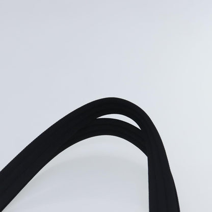 Salvatore Ferragamo Black Canvas Gancini