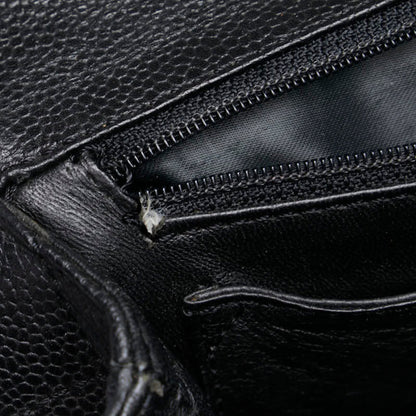 Chanel Black Leather Coco Handle