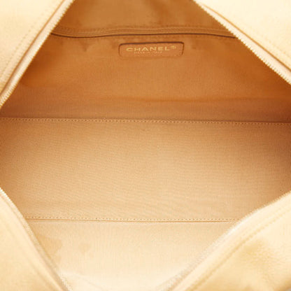 Chanel Brown Leather Bowling