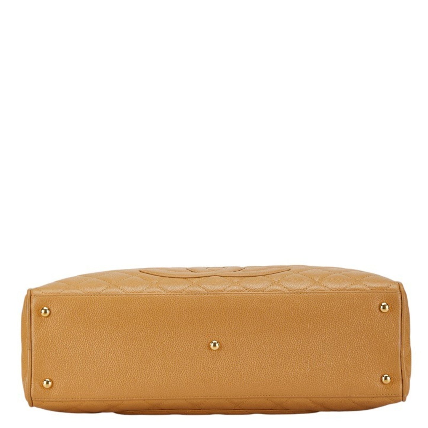 Chanel Brown Leather Bowling