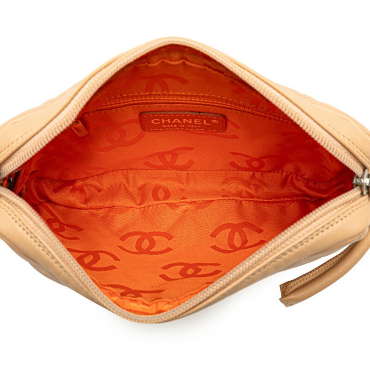 Chanel Brown Leather Cambon