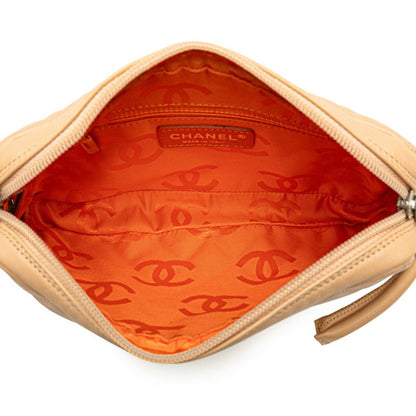 Chanel Brown Leather Cambon